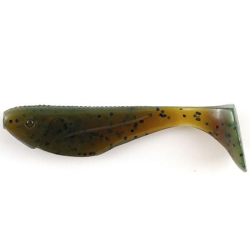 Силикон FishUp Wizzy 1.5" (10шт) #074 - Green Pumpkin Seed