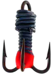 Мормишка Winter Star Чортик Лесотка 0.30g чорний