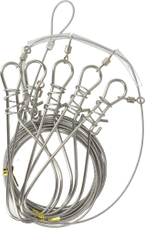 Кукан Zeox Stainless Fish Stringer 4.5m