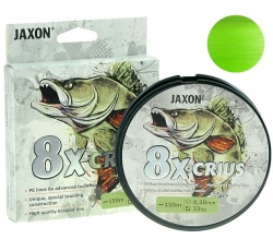 Шнур Jaxon Crius 8x Flash 150m ярко зеленый