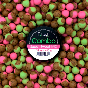 Бойлы Puhach Baits Combo 15mm - Super Sweet MIX (Супер Сладкий Микс)