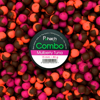 Бойлы Puhach Baits Combo 15mm - Mulberry Tuna (Шелковица Тунец)