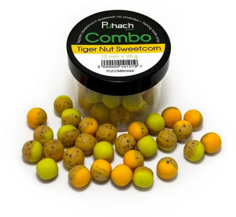 Бойлы Puhach Baits Combo 15mm - Tiger Nut Sweetcorn (Тигровый Орех Сладкая Кукуруза)