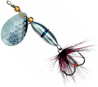 Блесна Kinetic Fizz 5g Silver/Blue Ribbon