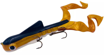 Силикон Musky Innovations Regular Double Bull Dawg 9" 23cm 127g #Gold Tail Sucker