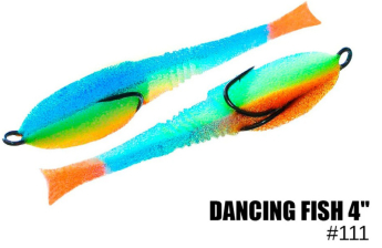 Поролонова приманка ПрофМонтаж 111 Dancing Fish 4"