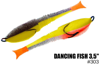 Поролоновая приманка ПрофМонтаж Dancing Fish 3.5" #303