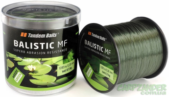 Волосінь Tandem Baits Balistic MF 1200m 0.30mm Weedy green
