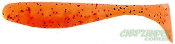 Силікон FishUp Wizzle Shad 3" (8шт) #049 - Orange Pumpkin Black