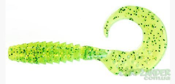 Силикон FishUp Fancy Grub 2" (10шт) #026 - Flo Chartreuse Green
