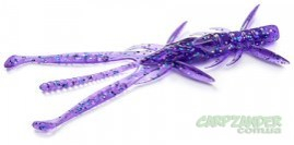 Силікон FishUp Shrimp 3" (9шт) #060 - Dark Violet Peacock & Silver