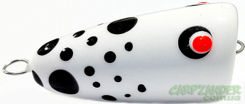 Поппер для лову червонопірки 3g 40mm білий