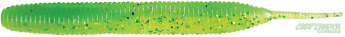 Силикон Keitech Sexy Impact 2.8" #424 Lime Chartreuse 1шт