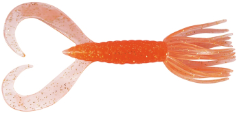 Силікон Keitech Little Spider 3.0" EA#06 Orange Flash 1шт