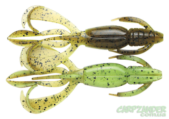 Силикон Keitech Crazy Flapper 4.4" #401 Green Pumpkin PP Chart 1шт