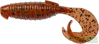 Силікон Keitech Flapper Grub 4.0" EA#01 Orange Pepper 1шт