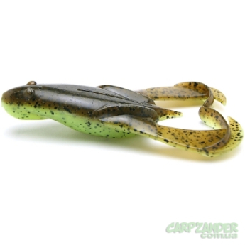 Силикон Keitech Noisy Flapper 3.5" #401 Green Pumpkin PP Chart 1шт