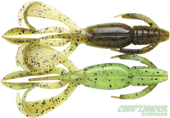 Силікон Keitech Crazy Flapper 2.4" #401 Green Pumpkin PP Chart 1шт