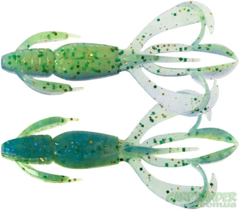 Силикон Keitech Crazy Flapper 2.0" EA#17 Midnight Chart Back 1шт