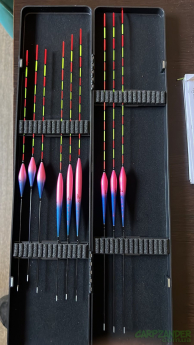 Коробка Herabunafishing для поплавков PVH 45x11x2.5 Black