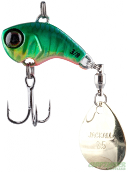Тейл-спинер Jackall Deracoup 1/4oz 7g HL Lime Gold