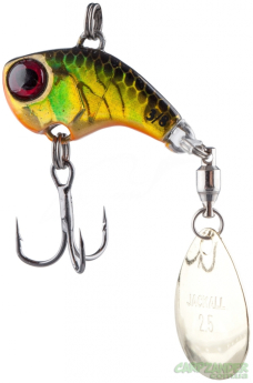 Тейл-Спінер Jackall Deracoup 3/8oz 10.5g HL Gold & Black