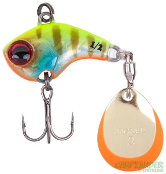 Тейл-Спінер Jackall Deracoup 1/4oz 7g Chartreuse Back Bluegill
