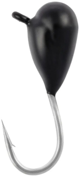 Мормишка вольфрамова Viking Fishing Drop 0.25g 2.5mm Black (1шт)