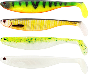 Силикон Westin ShadTeez Slim 7.5cm 3g Dark Water Mix 18 (4шт/уп)