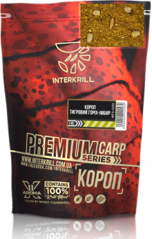 Прикормка INTERKRILL Premium Короп-Тигровий Горіх-Імбир 1кг