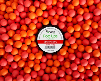 Бойли Puhach Baits Pop Ups 10mm Multicolor - Strawberry (Полуниця)