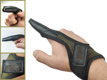 Напальчник ProfMontazh для силового заброса "Кіготь" Khaki (L-XL)