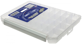 Коробка Meiho Clear Case C-1200NS 255x190x28mm Сlear