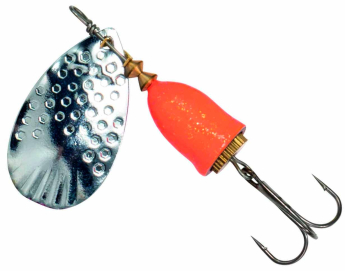 Блешня оберталка Kinetic Gekko 5g Silver/Orange