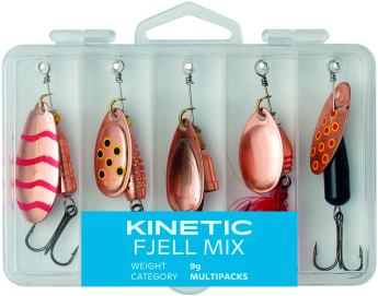 Набір Блешень Kinetic Fjell Mix 5шт