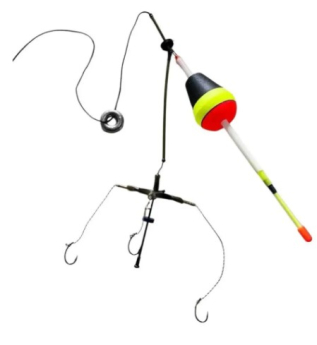 Оснастка Silver Carp Mersedes на товстолоба (3 гачки)