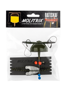 Оснастка Molitrix Батіскаф дона 2 гачка 80g