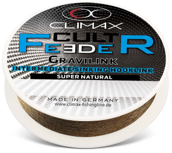 Поводочный материал Climax CULT Feeder Gravilink Camou Brown 10m
