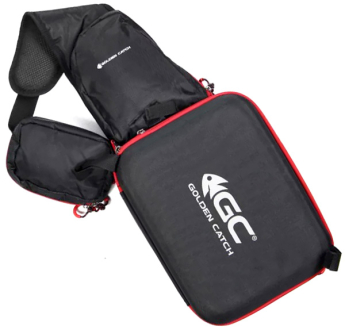 Сумка Golden Catch Sling Bag с коробками для ходовой рыбалки