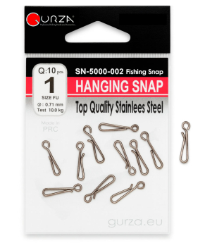 Застёжка Gurza Hangin Snap Ni # 1 10шт
