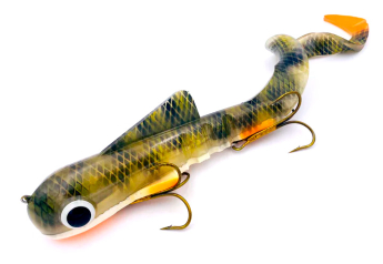 Силикон Musky Innovations Pro Regular Bull Dawg 9'' 23cm 127g #UV Rotten Cucumber