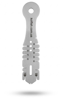 Корейская линейка KOI FISH для вязания поводков короткаяя