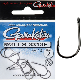 Гачок Gamakatsu LS-3313F Ring Eye №04 14шт