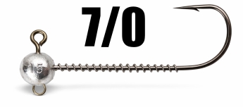 Джиг-головка DS з двома вушками та пружиною ST-29 #7/0 2шт 10g
