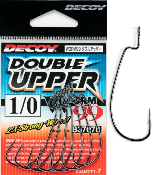 Крючок Decoy Worm 99 Double Upper #4/0 5шт/уп