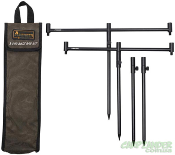Буз-бар Prologic Avenger 3 Rod Buzz Bar Kit & Carrycase 36см/42см высота 20-34см 0.537кг