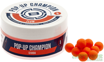 Бойли Brain Champion Pop-Up Plum Слива 10mm 34g