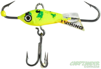 Балансир Viking Fishing Yeti Ice Jig 15mm 1.5g #05 Acid