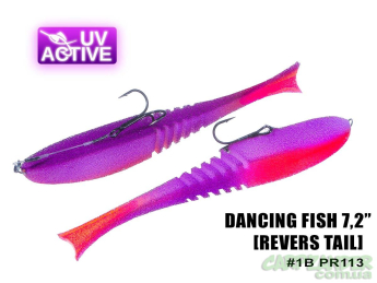 Поролоновая рыбка ПрофМонтаж Dancing Fish 7.2" (reverse tail) #113