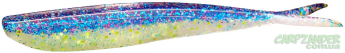 Силикон Lunker City Fin-S Fish 4" #271 Blue Wizard 1шт